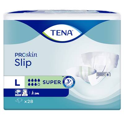 Tena Slip Super (7 gouttes) L