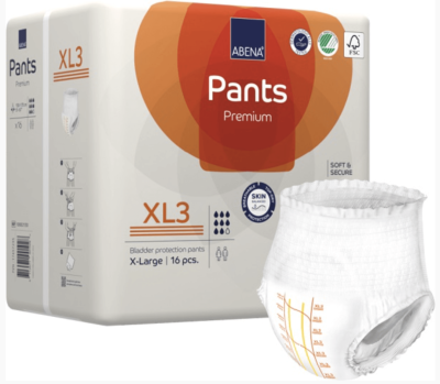 échantillon Abena Pants XL3