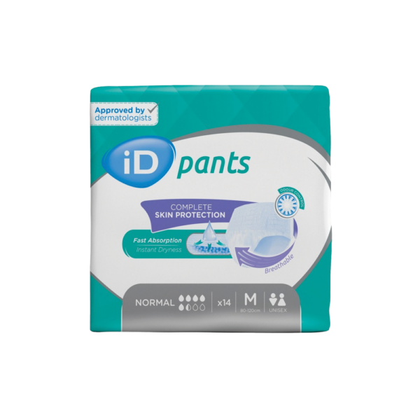 slip absorbant pants ontex id pants m normal