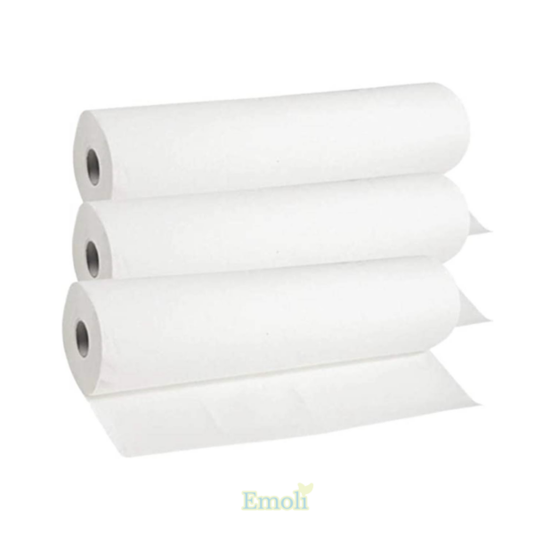 Drap d'examen Blanc Lisse Pure Pâte 150 Formats 50x38 cm