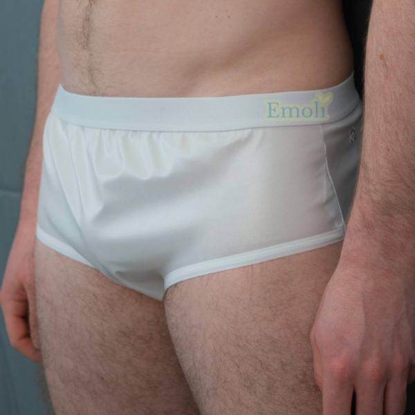 Slip homme 100% intraversable - Blanc