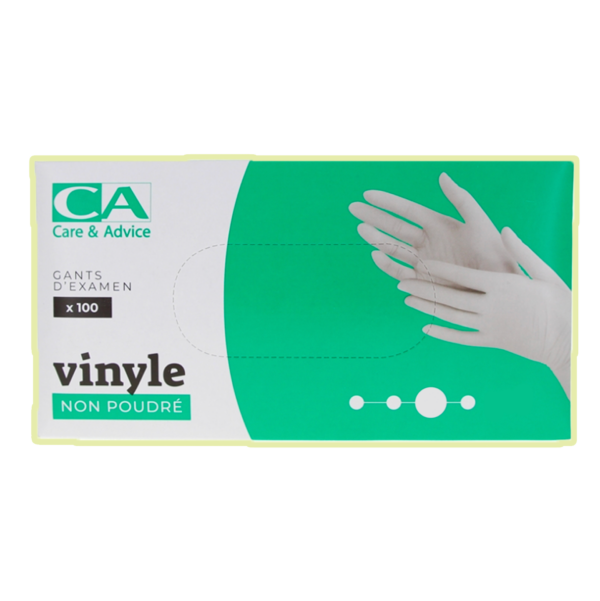Gants Vinyle non poudré