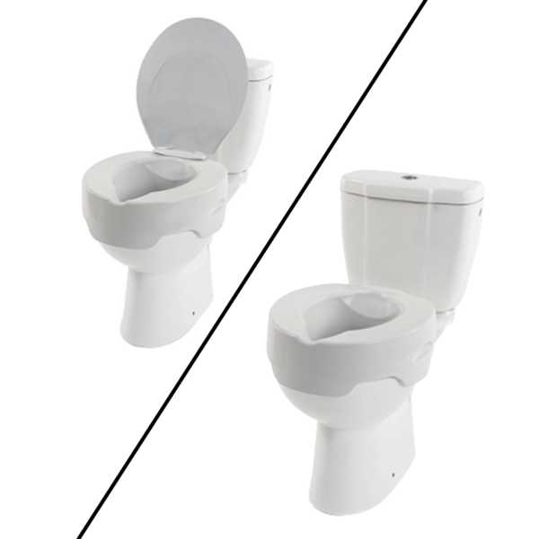 Réhausseur WC 10 cm Plastique