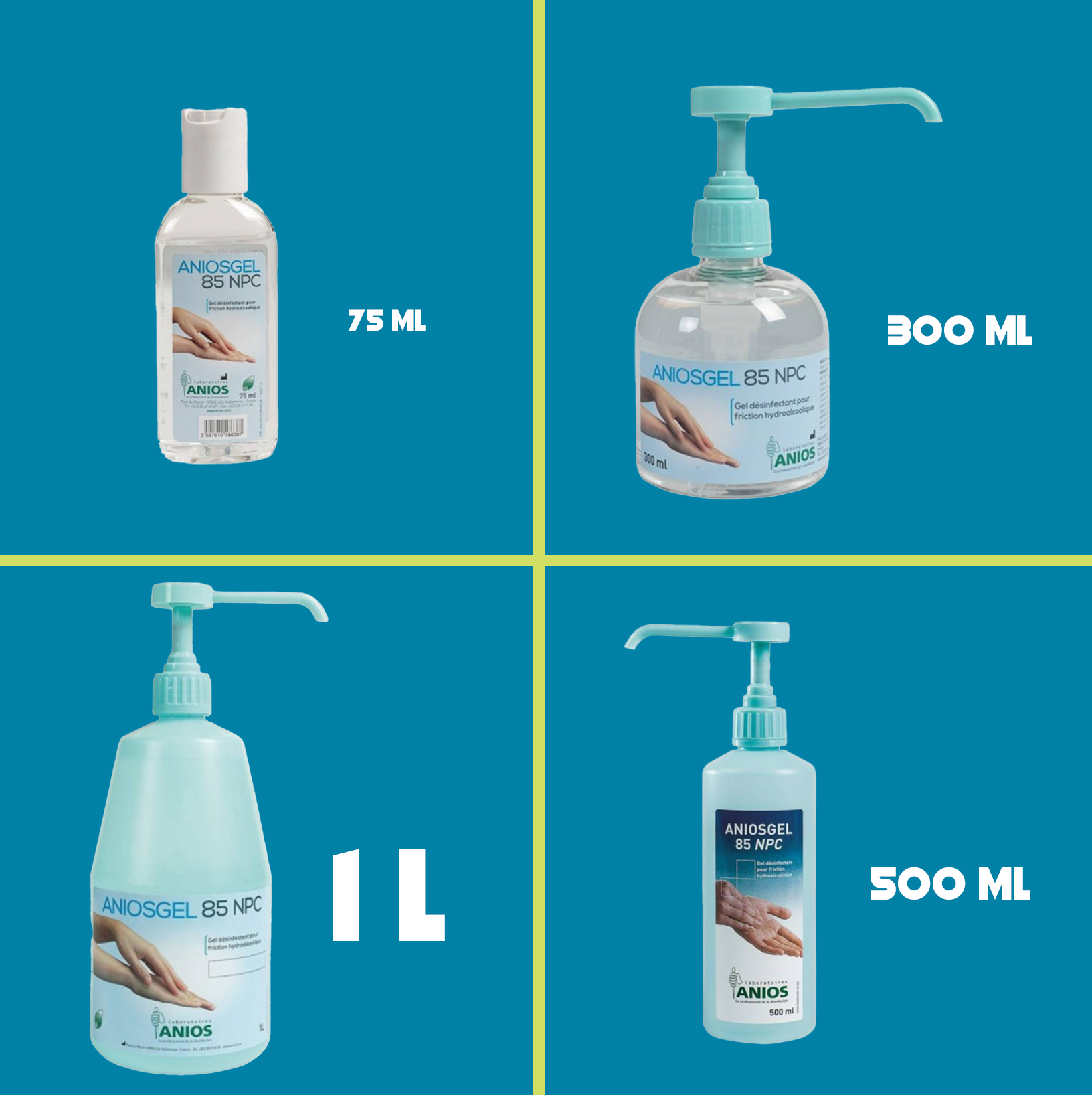 Gels hydroalcooliques image